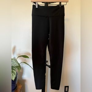 Fabletics High-Waisted Leggings, Size Small, Black